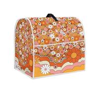 Psesaysky Housse de mélangeur hippie à fleurs pour garder propre et sûr pour appareils de cuisine, sac de rangement pour cafetière, taille S