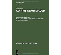 Pseudo-Dionysius Areopagita. De Divinis Nominibus