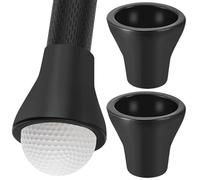 PSFDEWT 2Pcs Golf Ball Retrievers, Soft Rubber Quick Install Golf Ball Grabber for Outdoor Sports