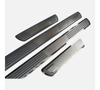 PSFVHHQI 4 PièCes Protections Seuil Porte Acier Inoxydable pour ID.3 E11 I 2020-2024, PéDale Bienvenue Plaques Anti-Rayures Accessoires