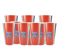 PSG 10 x verre gobelet jetable 47,5 ollection officielle PARIS SAINT GERMAIN