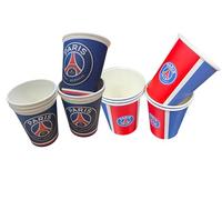PSG 12 x verre gobelet jetable 25cl Collection officielle PARIS SAINT GERMAIN