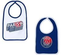 PARIS SAINT GERMAIN 2 x bavoirs bébé garçon PSG - Collection officielle