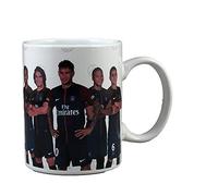 PSG 5 Joueurs Mug en Boite Individuelle Paris Sg Mixte Enfant, Blanc