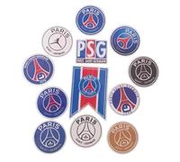 PSG Autocollants, Collection de 12 Logos Emblématiques, 5 cm