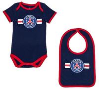 PSG Body Bavoir bébé garçon Collection Officielle Paris Saint Germain