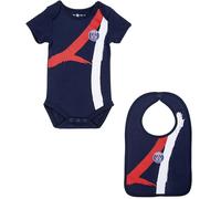 PSG Body Bavoir bébé garçon Collection Officielle Paris Saint-Germain