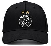 PSG Casquette 2 étoiles - Collection Officielle Paris Saint-Germain - Taille réglable