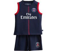 PSG Ensemble Débardeur + Short bébé Collection Officielle Paris Saint Germain - 6 Mois