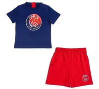 PSG Ensemble t-Shirt Short bébé garçon Collection Officielle Paris Saint Germain - 3 Mois