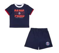 PSG Ensemble t-Shirt Short bébé garçon Collection Officielle Paris Saint Germain - 3 Mois