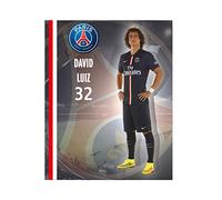 PSG Grande Affiche Poster David Luiz - Collection Officielle Paris Saint Germain - Football - Taille 40 x 50 cm