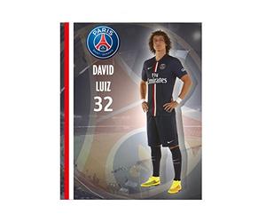 PSG Grande Affiche Poster David Luiz - Collection Officielle Paris Saint Germain - Football - Taille 40 x 50 cm