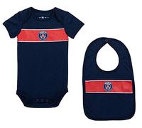 PSG Lot Body + Bavoir bébé - Collection Officielle Paris Saint Germain