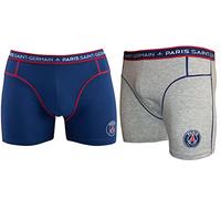 PSG Lot de 2 Boxers Collection Officielle Paris Saint Germain - Taille Enfant garçon 8 Ans