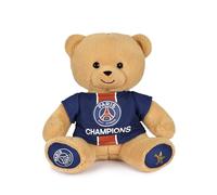 PSG Paris Saint-Germain - Ours Peluche PSG Champions Édition Limitée Numérotée - 20 cm - Petit Ours Parisien avec Maillot Officiel Amovible - Champion We Are Paris - Idée Cadeau Fan Foot - LI4561