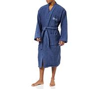 PSG PARISIAN Peignoir Adulte | 100% Coton | OEKO-TEX | Taille XL | Brodé Homme | Bleu