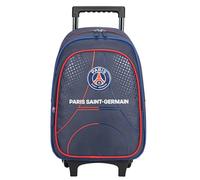 PSG Sac à Dos Scolaire à roulettes Collection Officielle Paris Saint Germain
