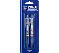 PSG Stylo bille rétractable X 2 - Collection officielle Paris Saint Germain
