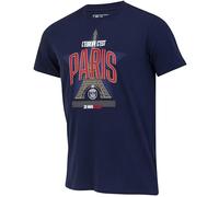 PSG T-Shirt Homme - L' Europe C'est Paris - Collection Officielle Paris Saint-Germain - Champions d' Europe 2025 - Taille M
