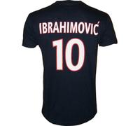 PSG T-Shirt - Zlatan Ibrahimovic - N°10 - Collection Officielle - Paris Saint Germain Football Club Ligue 1 - Tee Shirt Enfant 6 Ans