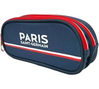 PSG Trousse rectangulaire Logo 2 Compartiments Bleu