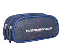 PSG Trousse Scolaire Double Compartiments - Collection Officielle Paris Saint Germain