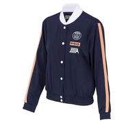 PSG Veste Bomber Femme - Collection Officielle Paris Saint Germain - Taille XL