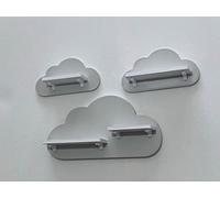 PsGreen Lot de 3 nuages gris clair compatible avec les figurines Toniebox Toniebox