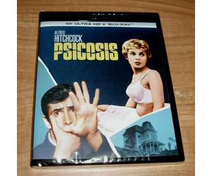 Psicosis (Psycho) Version Étendue 4K UHD + Blu-Ray Neuf Scellé Suspense A-B-C