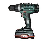 PARKSIDE Perceuse-visseuse sans fil et accessoires PABS 20-Li G8, 20 V