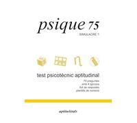 Psique 75 Simulacre 1: Test piscotècnic aptitudinal