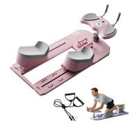 PSKJHN Entraîneur De Reptation, Équipement De Fitness pour Un Étirement Complet du Corps, des Core, des Jambes Et des Muscles Abdominaux, Machine De Rampe avec Compteur LED Et Support pour Téléphone