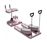 PSKJHN Entraîneur De Reptation Multifonctionnel, Machine De Rampe pour Le Dos Et Le Core, Équipement De Fitness À Domicile pour Personnes Sédentaires- Capacité De 100kg Pink,47.2x14.9in
