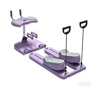 PSKJHN Entraîneur De Reptation Multifonctionnel, Machine De Rampe pour Le Dos Et Le Core, Équipement De Fitness À Domicile pour Personnes Sédentaires- Capacité De 100kg Purple,47.2x14.9in