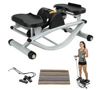 PSKJHN Rock Stepper Machine, U-Shape Stepper Fitness Appartement - Steppers Latéraux À Faible Impacts, Machine De Fitness Compacte pour Maison, Bureau, Salon - Portable Et Silencieuse