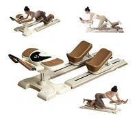 PSKJHN Spine Twist and Stretch Trainer, Crawling Machine avec Écran Numérique Et 3 Niveaux De Hauteur Réglables, Adjustable AB Trainer Machine, Home Gym Equipment, Capacité De 100 Kg