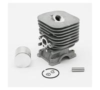 PSKOO 35 MM Cylindre Piston Assy Compatible avec Husqvarna 125 125L 125LD 125R 125RJ 128 128C 128L Outils De Jardin Tondeuse Pièces De Rechange