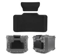 PSLER Coussin de Support Arrière pour Coffre Supérieur de Moto, Dossier Universel pour Valise Coffre Arrière de Vélo, Coussin de Soutien du Dos de Moto(Valise 50L)