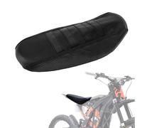 PSLER Housse de siège de moto tout-terrain pour vélo électrique Sur-Ron Light Bee X/S/X160/X260, cuir hautement élastique, noir