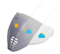 PSLER IC-06 visière - Icône Airflite visière de protection pour casque de moto, accessoires de remplacement pour Icône Airflite IC-06, photochromique