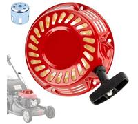 PSLER Lanceur pour GX160 GX120 GX200 GX140 5.5HP Remplacement du Démarrage à par Rappel Lanceur Tondeuse Avec Ensemble de Traction de Coupelle de Démarrage 6.5HP Lanceur Groupe Electrogene pour 6.5HP