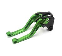 PSLER Leviers d'embrayage de frein 5D losange pour Z750 (Not Z750S model) 2004-2006 (Vert)