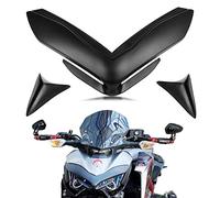 PSLER® Masque de Nez de Carénage Avant de Moto pour Z900 2017-2019(Noir)