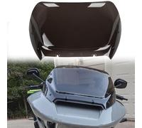 PSLER Moto 10 Pouces WindShield Pare-Brise Déflecteur d’air pour Road Glide CVO FLTRXSE 2023-2024(Noir)
