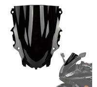 psler Pare-brise double bulle pour YZF R3 R25 2019-2023 (Noir)