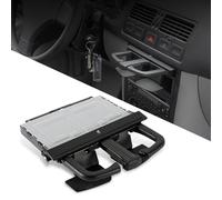 PSLER Porte-gobelet Coulissant pour Tableau de Bord Avant pour VW Bora Jetta MK4 Rabbit Touareg A3 S3 A4 S4 A5 S5 A6 S6 Q5 Q7 Support de Gobelet Pliant Accessoires de Voiture