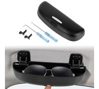 PSLER Porte-Lunettes de Soleil Voiture pour A3 A4 A5 A6 Q3 Q5 Q7 2013-2025 Support Lunette Voiture 8V 8Y A4 B8 B9 A6 C7 C8 Q3 8U F3 Boîte à Lunettes Organisatrice Porte Lunette Voiture