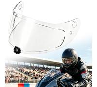 PSLER pour HJ-20M Visière de Casque Moto de Remplacement Compatible avec HJC FG-17, IS-17, FG-ST, C70, C70N, Écran Anti-Rayures et Protection UV, Pinlock Ready(Transparent)
