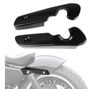 PSLER Support de garde-boue arrière pour Sportsters Iron XL 883 1200 XL883 XL1200 48 72 Roadster 2004-2023 Noir brillant court